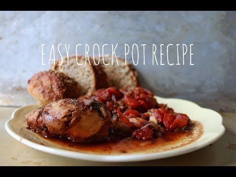 SLOW COOKER BALSAMIC CHICKEN