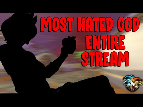 I HAD TO PLAY MY LEAST FAVORITE GOD FOR AN ENTIRE STREAM! - Full Stream Games - SMITE