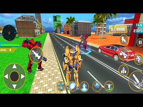 Spaceship Robot War Transform * Android Gameplay