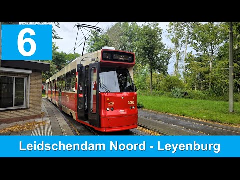 HTM lijn 6: Leidschendam Noord - Den Haag Leyenburg | HTM 3095 | 2025