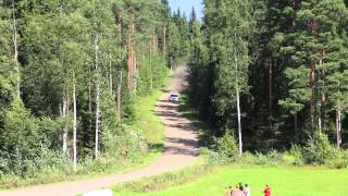 preview picture of video 'Jarkko Nikara testing for Rally Finland 2013'