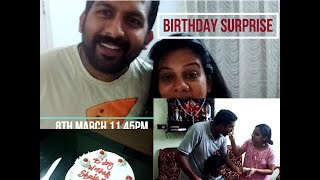 Birthday Surprise for friends pregnant wife