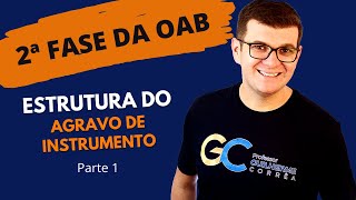 2ª Fase da OAB | Estrutura do Agravo de instrumento - Parte 1