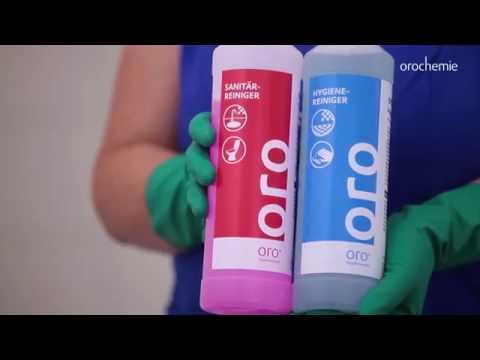 Die Reinigung von Sanitärräumen