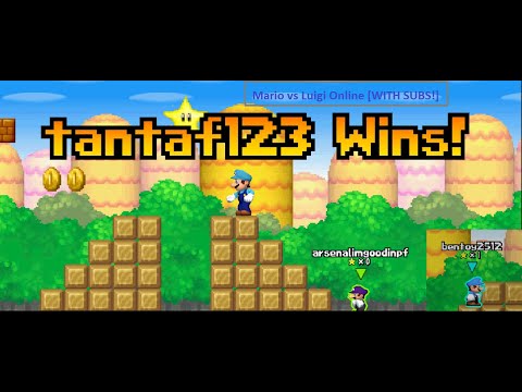 Playing NSMB Mario vs Luigi! | w/Subs