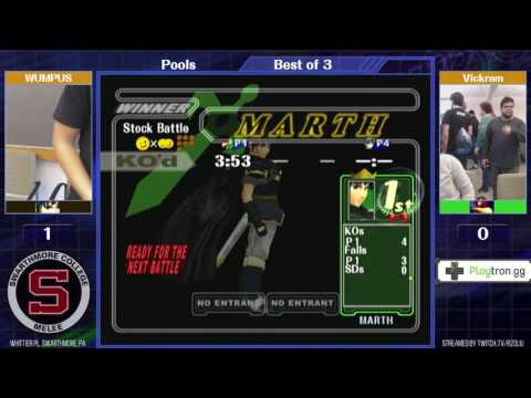 Event Match 10: WUMPUS (Marth) vs Vickram (Falco) - Pools