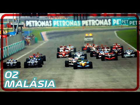 FÓRMULA RETRÔ - TEMPORADA 2006 - 002 - GP DA MALÁSIA