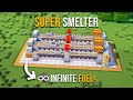 Minecraft ULTIMATE Super Smelter 1 21 INFINITE FUEL 17 280 Items P H