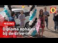 Geslaagden krijgen diploma tijdens coronaproof feest | Omroep Brabant