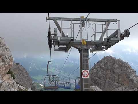 Discesa integrale seggiovia Leitner "Duca d'Aosta - Pomedes" - Cortina d'Ampezzo (BL)