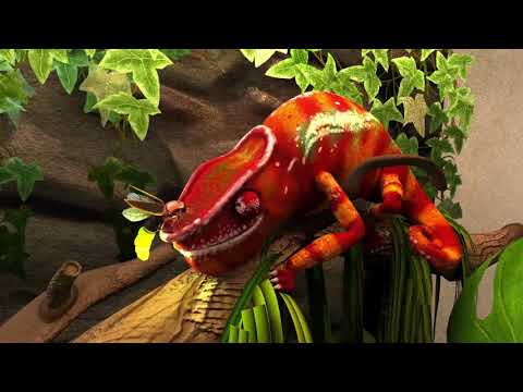 Short Animation Film: Chameleon Feast