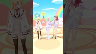 ゆるゆる【#ReGLOSSの日常】りりはじかなの楽屋裏(らでんちゃん不在時の収録🌸) #shorts #hololive