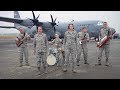 Military musicians sing ‘Carol of the Bells’