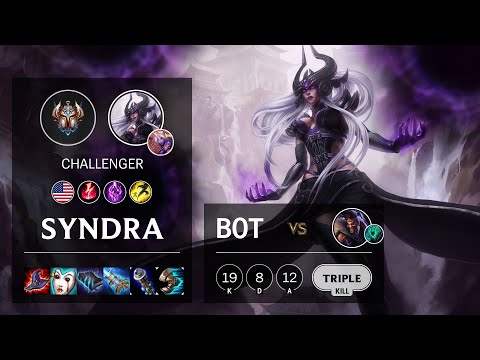Syndra Bot vs Draven - NA Challenger Patch 10.14
