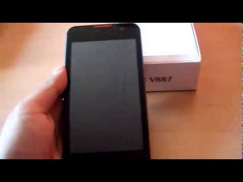 Unboxing ZTE V887 Chile