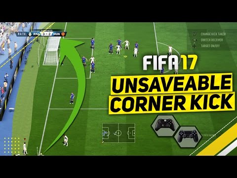 FIFA 17 UNSAVEABLE CORNER KICK TUTORIAL - HOW TO SCORE AFTER PATCH ALL CORNER KICKS - THE PRO TRICK