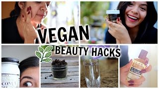 Vegan Beauty Hacks! Natural Remedies & DIY's + Giveaway