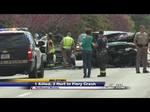 Witness recounts what led up to deadly crash in northwest Wichita