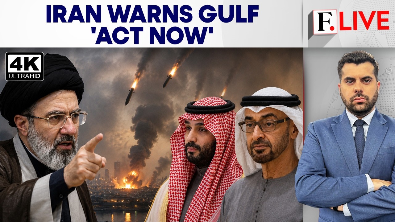 Iran Threatens Gulf Countries: Stop US & Israel From Using Your Territory | Firstpost Live | 4K