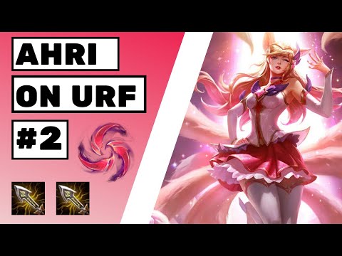 100% Critical Strike - Ahri on URF #2 (Full Gameplay)
