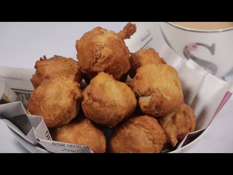 CRUNCHY BUNS Easy Recipe PARTY IDEAS | Recette Beignets Croustillants