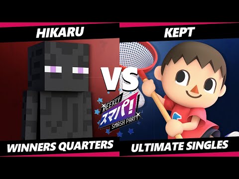 Sumapa 59 - HIKARU (Steve) Vs. kept (Villager) SSBU Ultimate Tournament