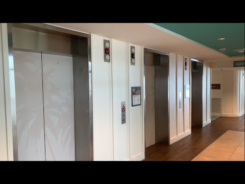 Otis Elevonic 411M (Originally US) & 2008 Otis Gen2 Traction Elevators at Margaritaville Lake Resort
