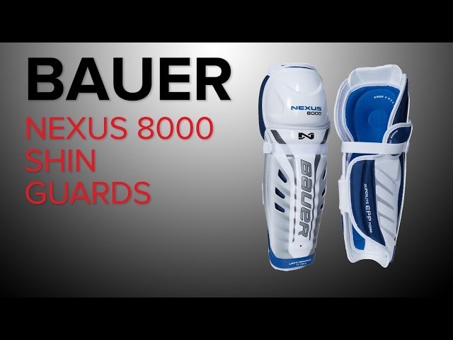Bauer Nexus 8000 Shinguards - Senior | Pure Hockey Equipment
