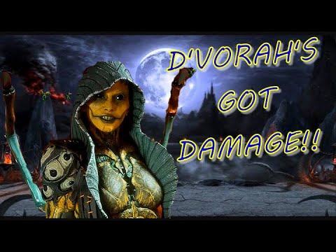 MK11: D'VORAH GOT DAMAGE