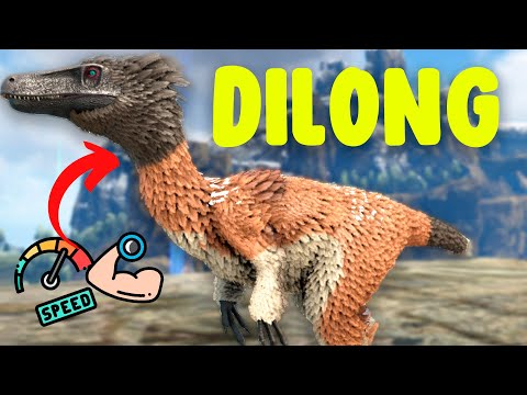 COMO TAMEAR DILONG Y TODAS SUS HABILIDADES - ARK: PREHISTORIC BEAST MOD