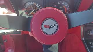1982 Chevrolet Corvette Steering Wheel Tilt