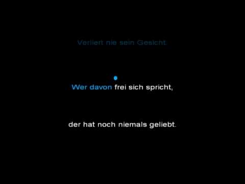 Some broken hearts never mend - deutsch Vers. 1