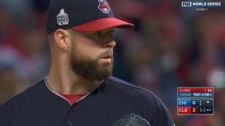 Kluber, Perez lead Indians to Game 1 win