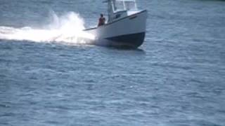 preview picture of video 'Second Video of Lobster Boat races'