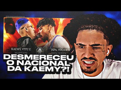 NOVENTA REAGE a KAEMY, MARTZIN E VITU X JAYA LUUCK, JAPA E YOGA | PRIMEIRA FASE | BDA 8 ANOS