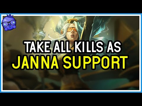 How does this Janna get all of these KILLS!?  - League of Legends