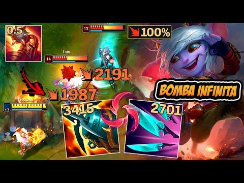Tristana's Infinite Bomb, the most overpowered item in the patch - League of Legends