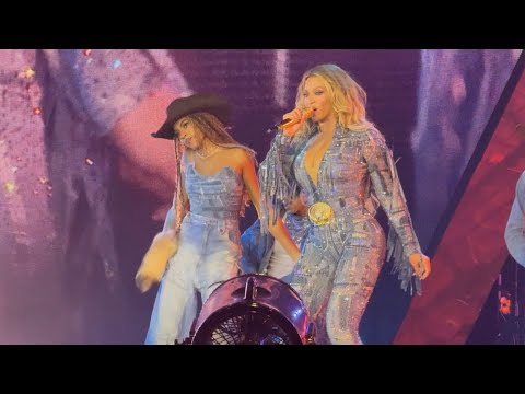 Blue Ivy Carter & Beyonce perform Sweet Honey Buckin Live - Cowboy Carter Tour LA
