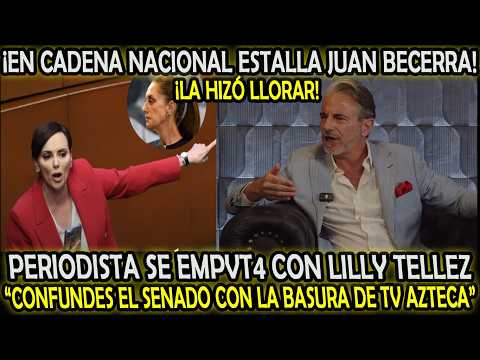 EN CADENA NACIONAL JUAN BECERRA REVIENTA SABROSO A LILLY TELLEZ 