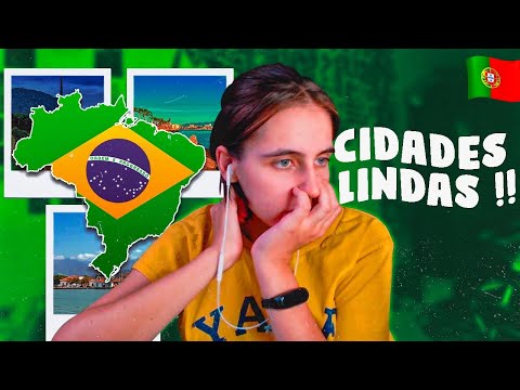 Portugal reacts to Brazil - Top 10 Most Beautiful Cities in Brazil
