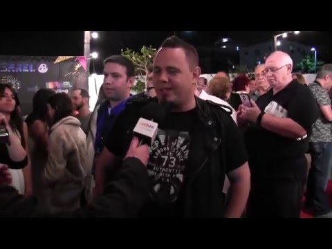 ESCKAZ in Tel Aviv: Meeting Ovidiu Anton (Romania) on the red carpet