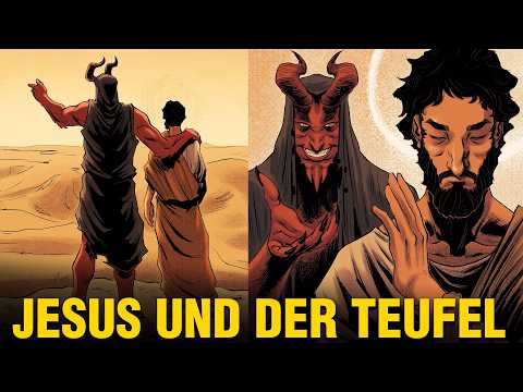 Jesus and the Devil in the Desert – The Temptation of Christ – Biblical Stories
