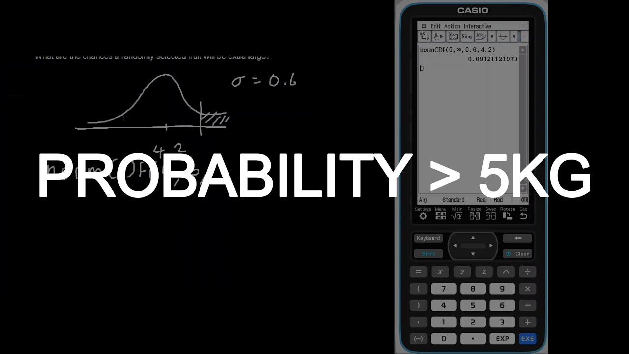 Year 12 Math Methods: Normal Distribution Problem - Calculator Solution Explained
