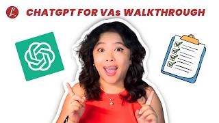 ChatGPT for Virtual Assistant Tasks (Full Walkthrough)