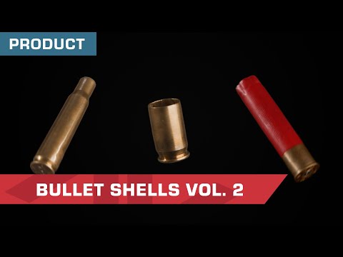 Bullet Shells Vol. 2 Stock Footage Now Available | ActionVFX