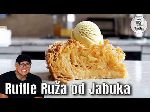 🍎🌹 Kako Pripremiti Ruffle Ruža od Jabuka kod Kuće 🌹🍎