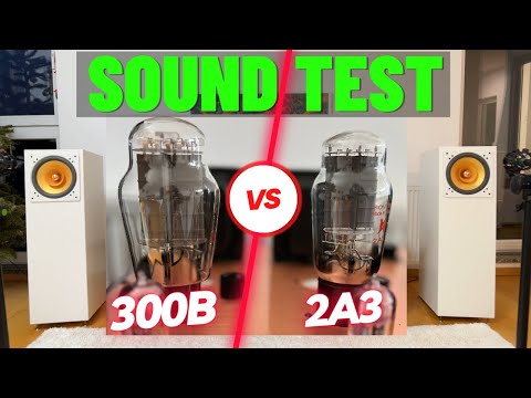 300B vs 2A3 - Which Tube Sound Best?  SOUND DEMO with Cube Audio Jazzon Fullrange speakers