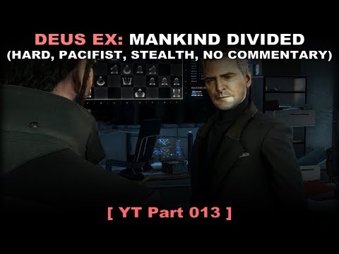 Deus Ex: Mankind Divided walkthrough 13 (Pacifist, No alarms, Hard, No commentary ✔)