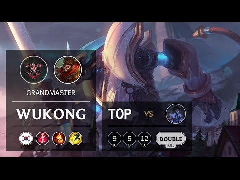 Wukong Top vs Sylas - KR Grandmaster Patch 9.13