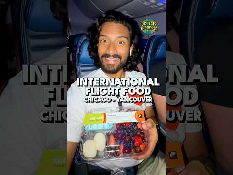 Air Canada Cancelled My Flight… So I Tried United Airlines Food! 😭✈️